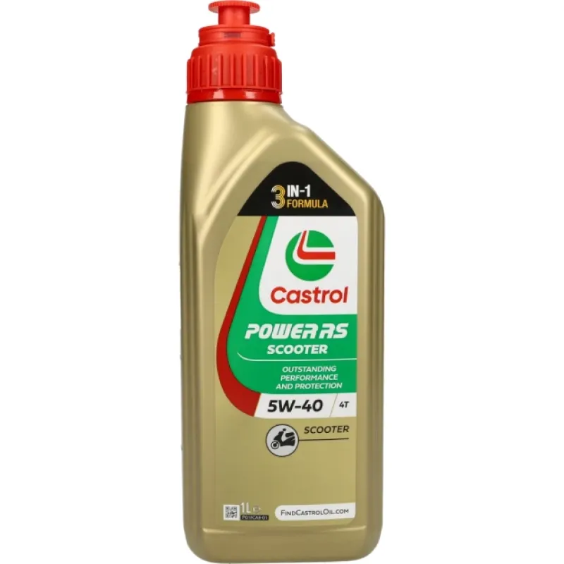 Castrol 10W40 4T Motorolie 1L